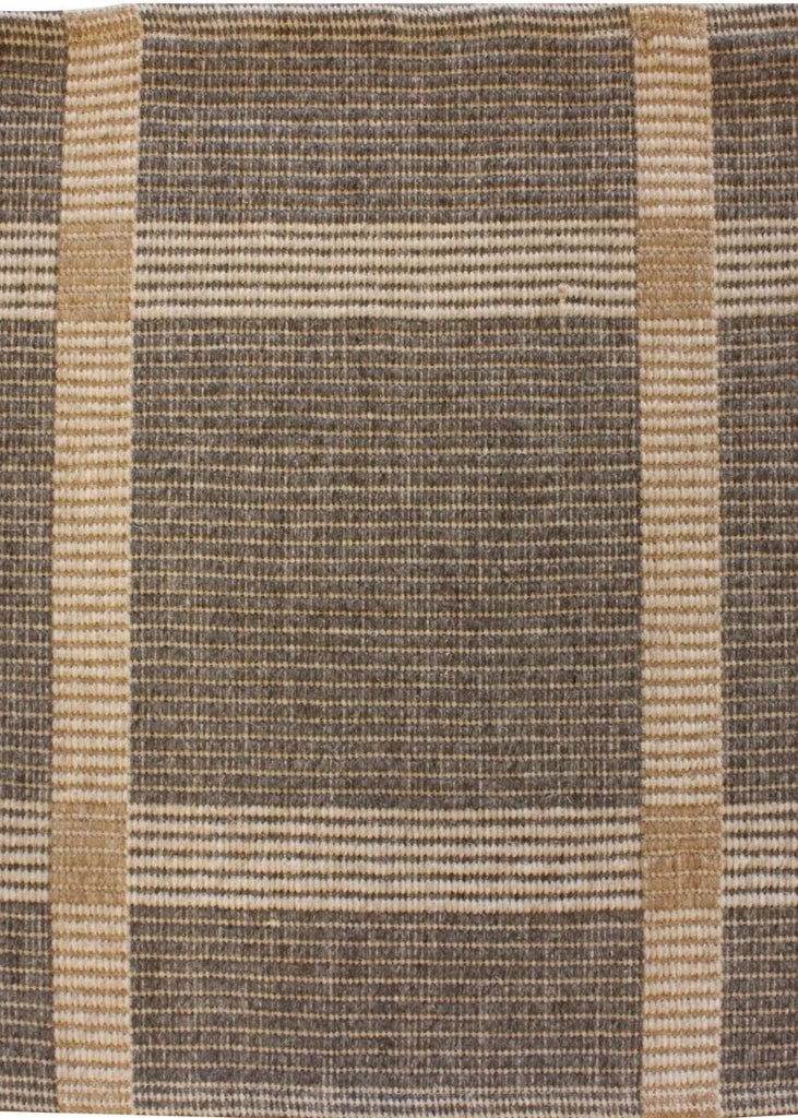 York Check Natural Hand Woven