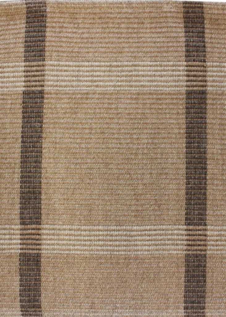 York Check Natural Hand Woven