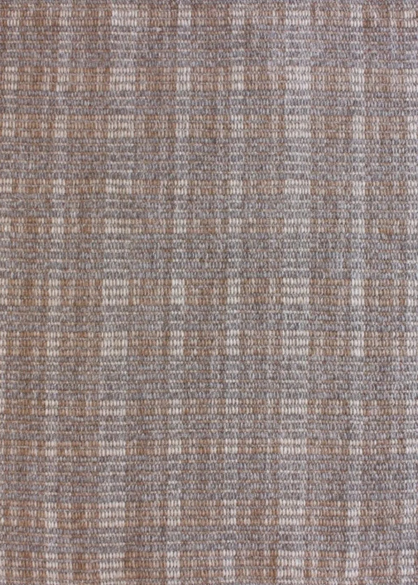York Plaid Natural Hand Woven
