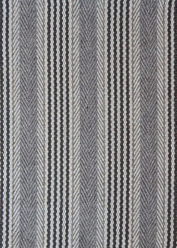 York Stripe Natural Hand Woven