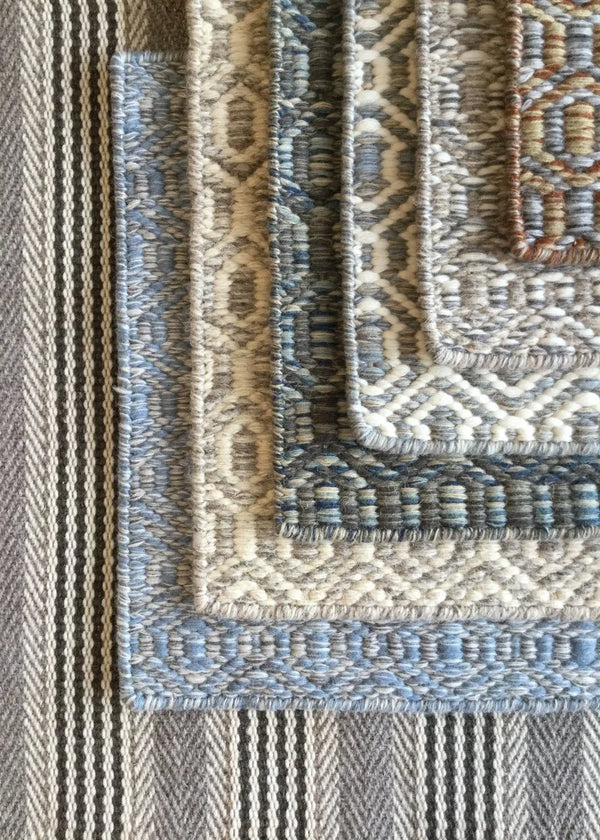 York Stripe Natural Hand Woven