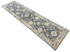 2'7"x9'8" Oushak Hand Knotted