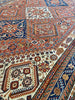 5'6"x8'2" Qashqai Hand Knotted